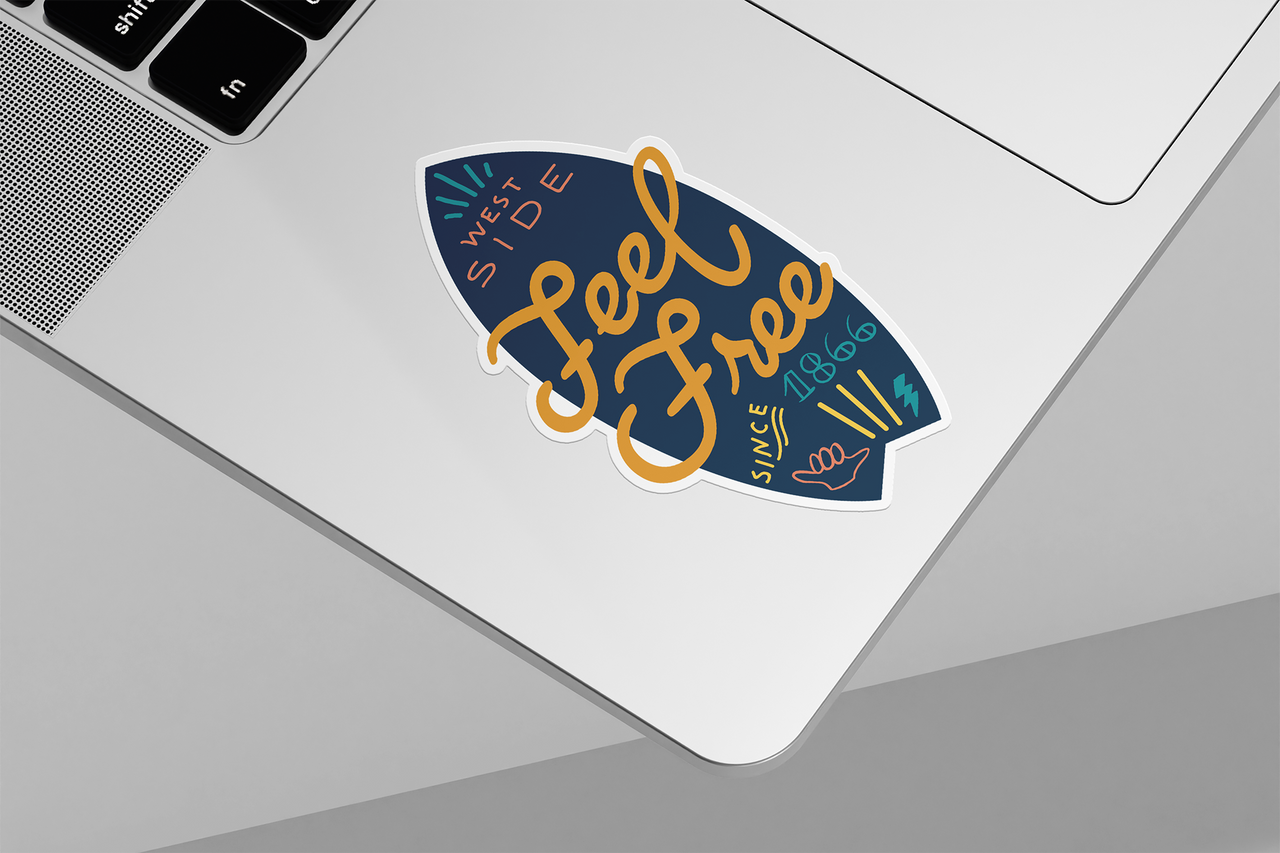 Cut-to-Size Sticker 2