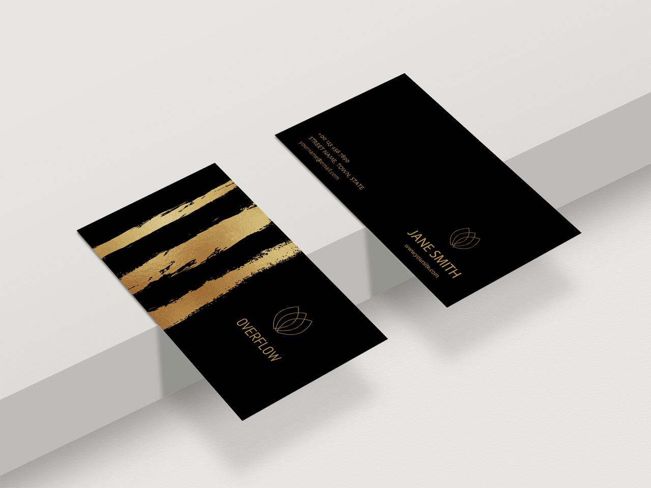 Foil Business Cards 2