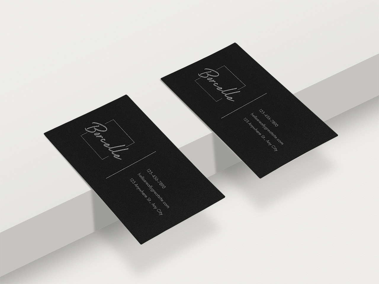 Foil Business Cards 3